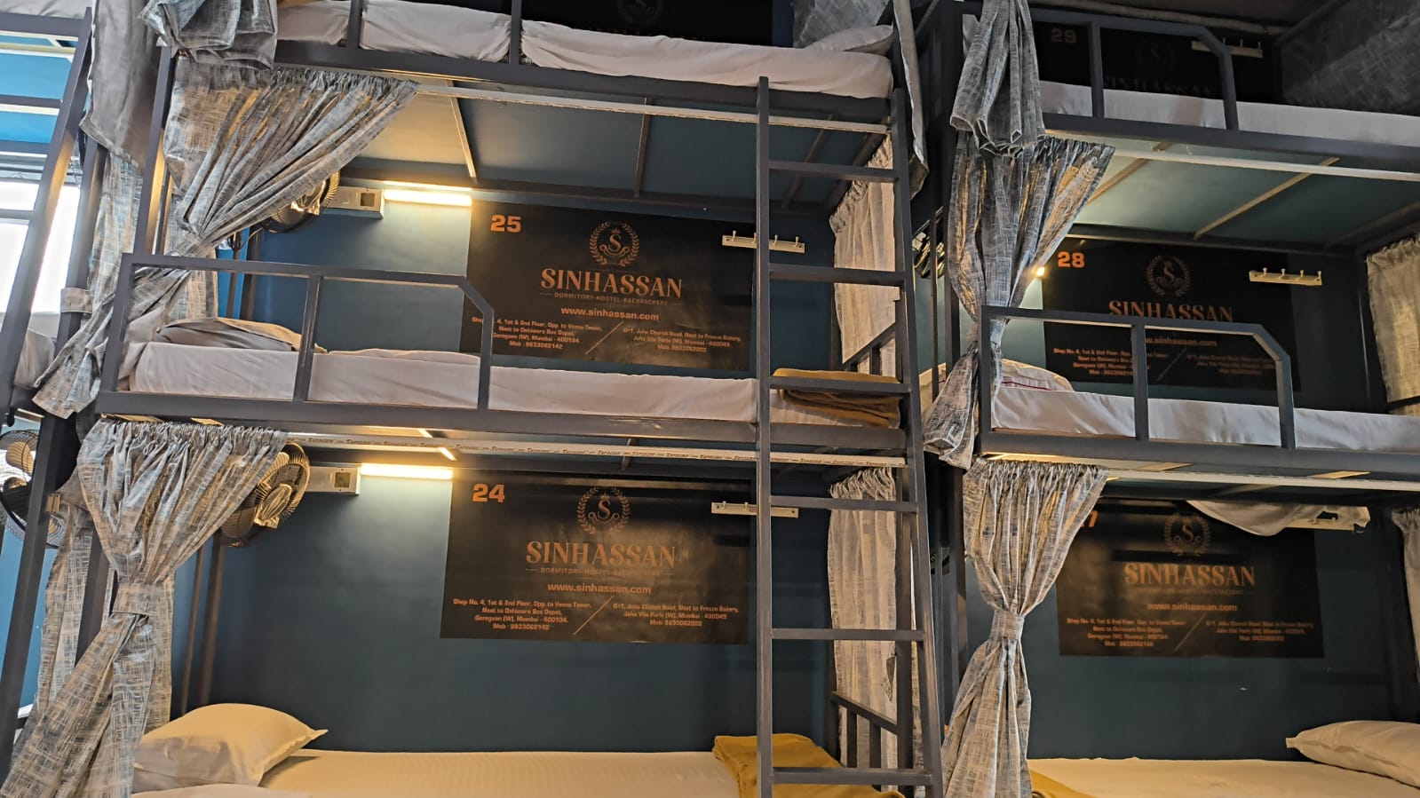 Dormitory room interior